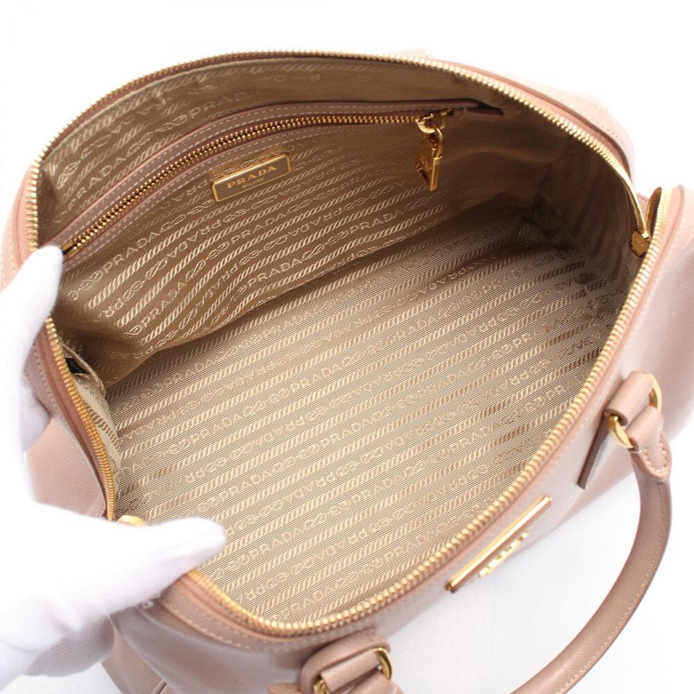 Prada SAFFIANO LUX handbag pink leather - Picture 3 of 6
